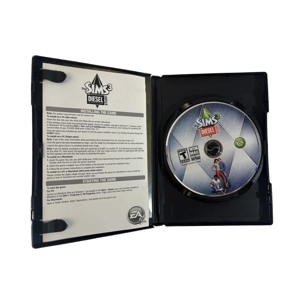 The Sims 3 Diesel Stuff Pack PC Mac Complete in Box